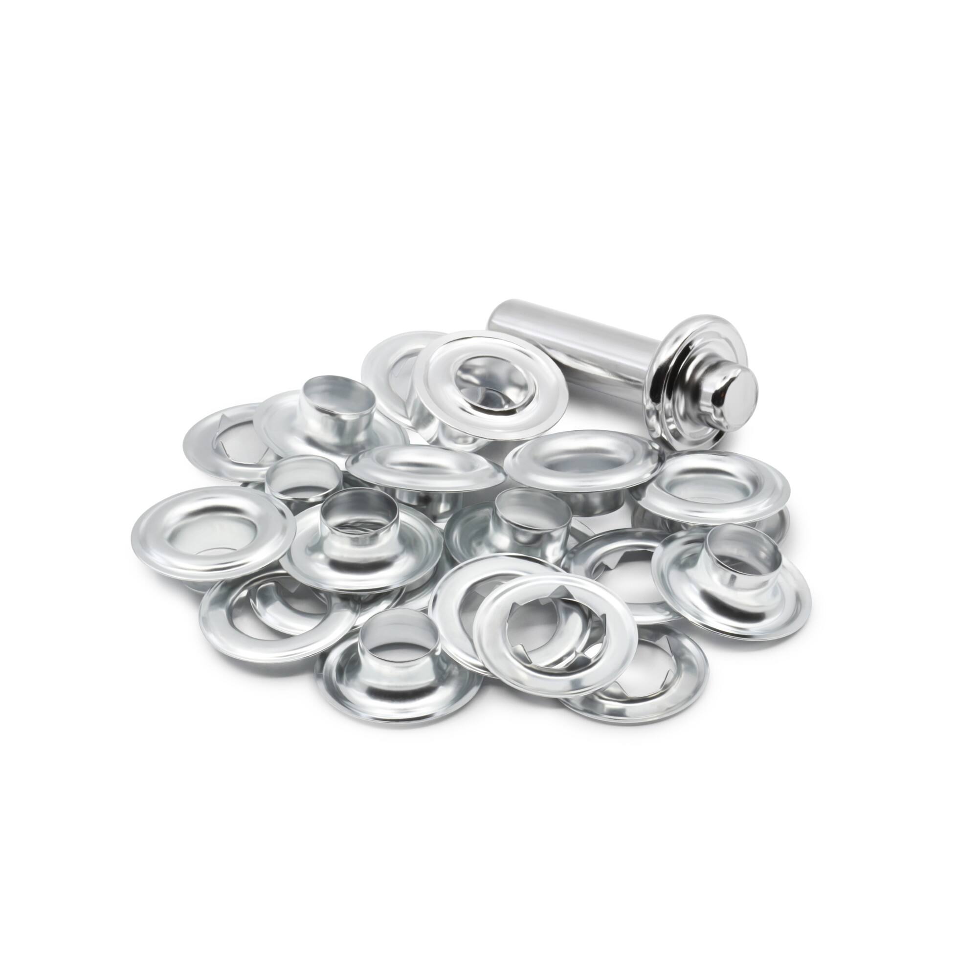 Dritz® Extra-Large Nickel Eyelet Kit with Tool, 7/16''